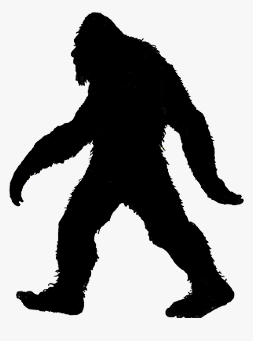 Sasquatch Silhouette, HD Png Download