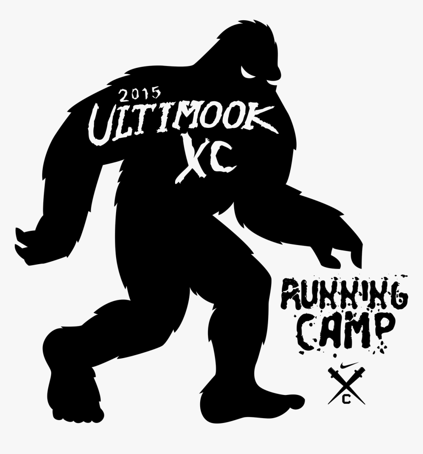 Bigfoot Silhouette Clip Art - Ultimook Tillamook Cross Country, HD Png Download