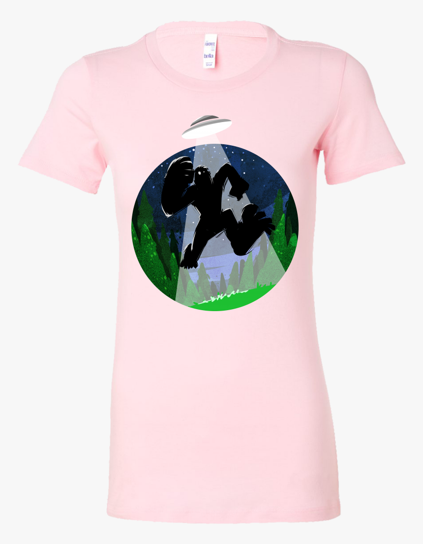 Bigfoot Sasquatch Silhouette Funny Abduction Bella - Eventing, HD Png Download