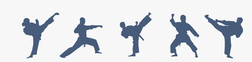 Our Committee 2018/19 - Martial Arts Silhouette, HD Png Download