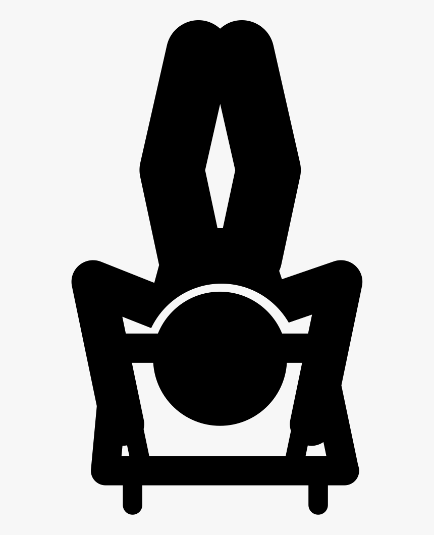 Olympic Skeleton Silhouette - Chair, HD Png Download