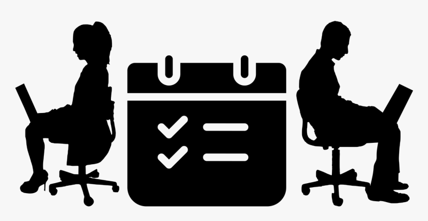 Reflections On Research Assessment For Researcher Recruitment - Office Worker Silhouette Png, Transparent Png
