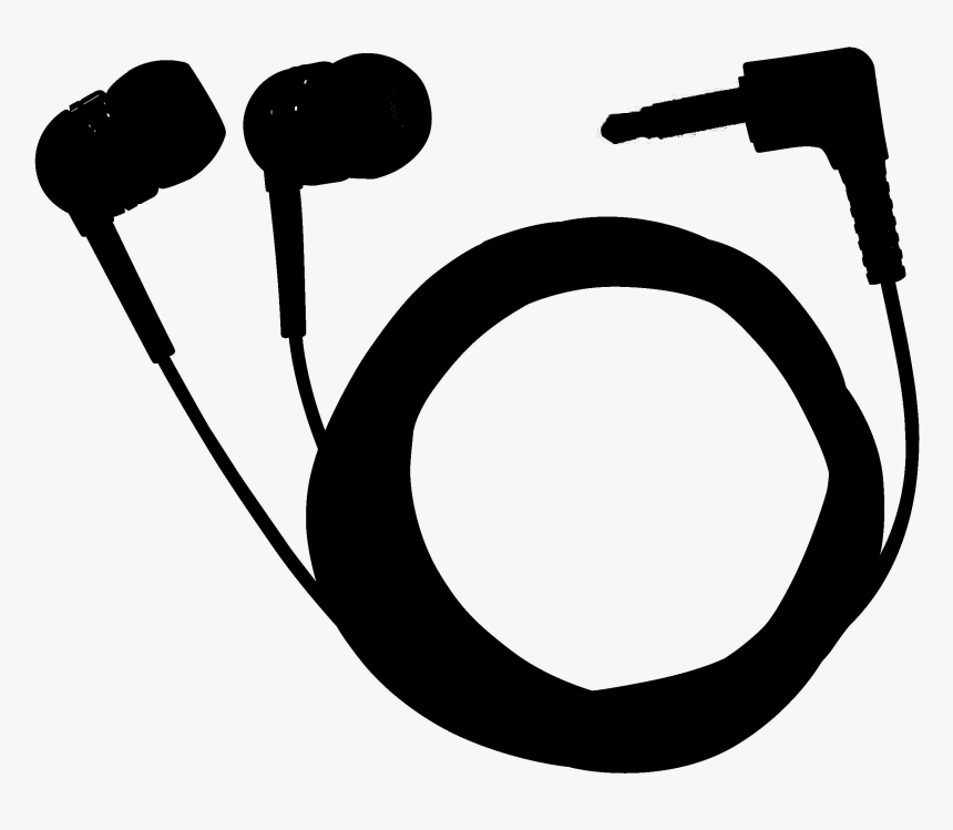 Earphone Silhouette - Sennheiser Iem Headphones, HD Png Download
