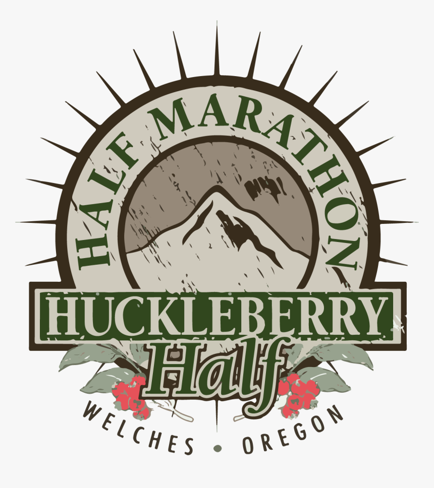 Huckleberry Half Logo - Poster, HD Png Download