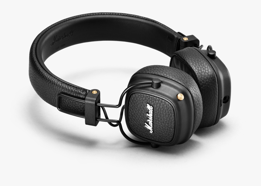Major Iii Bluetooth Black Black 
 Data Srcset Https - Marshall 3 Headphones, HD Png Download