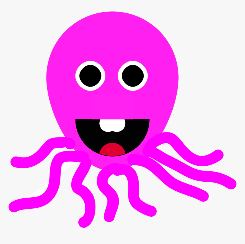 Clipart Of For Octopus, HD Png Download