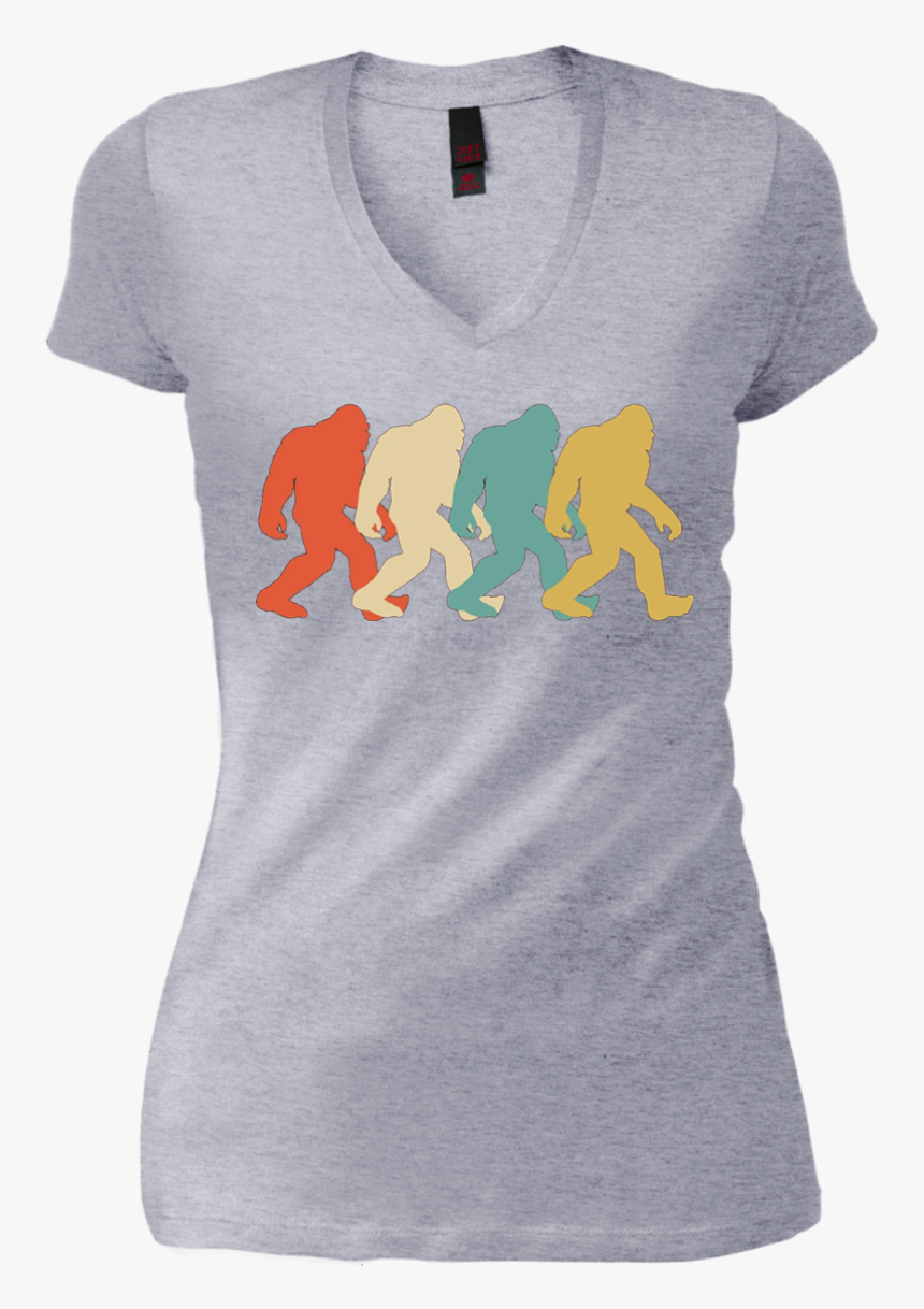 Bigfoot Silhouette Retro Pop Art Sasquatch Graphic - Pot Head Shirt, HD Png Download
