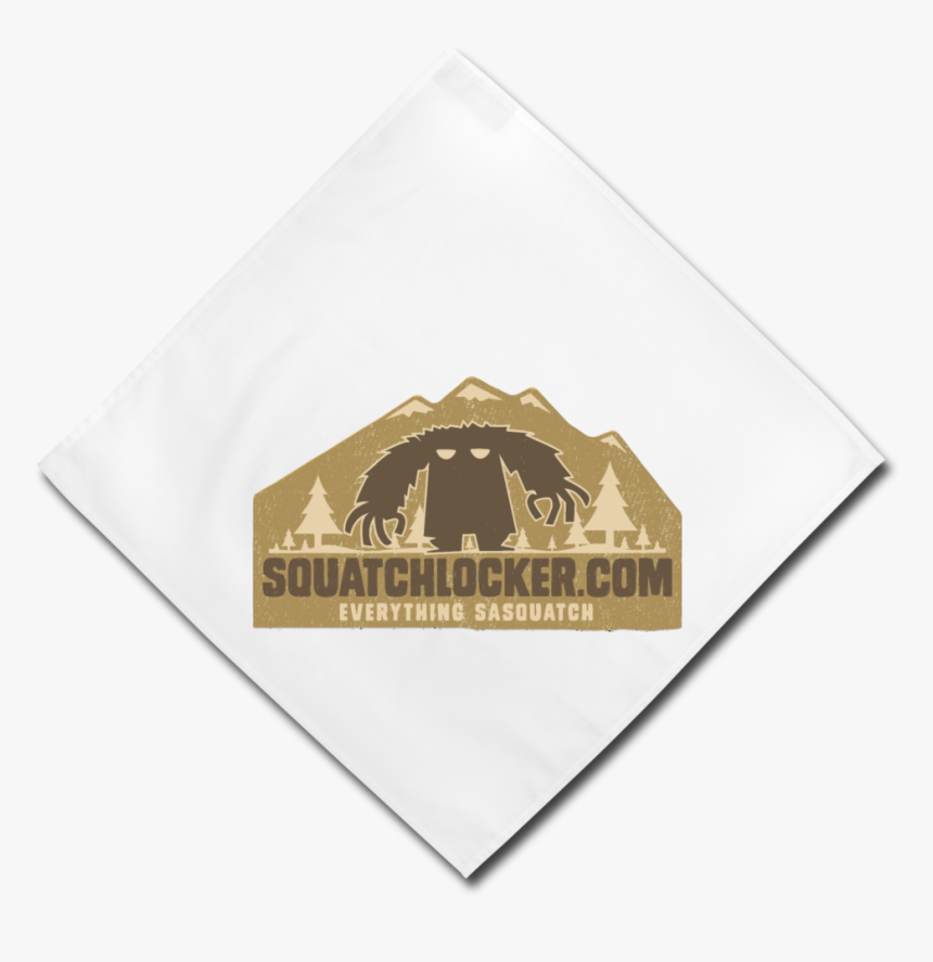 Sasqauatch/bigfoot Squatchlocker Bandana - Anteater, HD Png Download