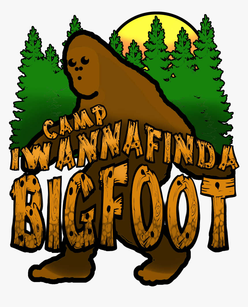 Camp Iwannafinda Bigfoot Clipart , Png Download - Illustration, Transparent Png