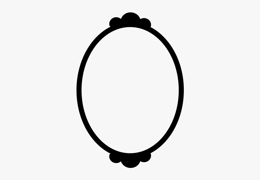 Clip Art Oval Frame, HD Png Download