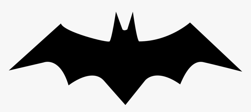 Bat Silhouette - Batman The Animated Series Bat Symbol, HD Png Download