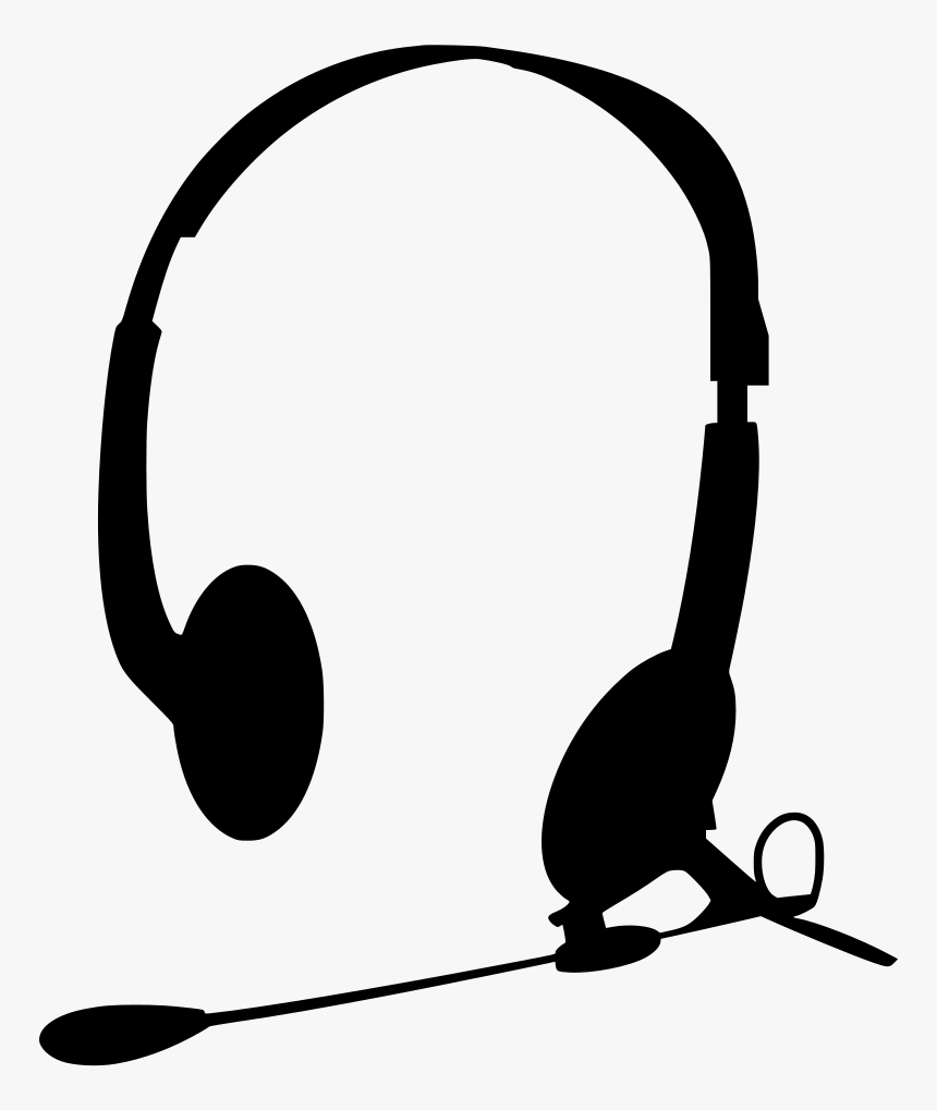 Old Phone Headset Clipart, HD Png Download