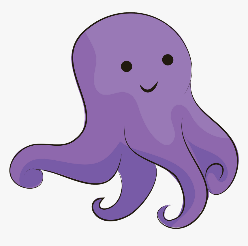 Octopus Clipart Real - Illustration, HD Png Download