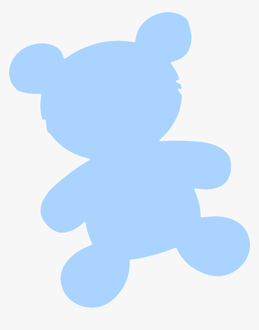 Teddy Bear Bear Plush Free Picture - Silhueta De Urso Png, Transparent Png