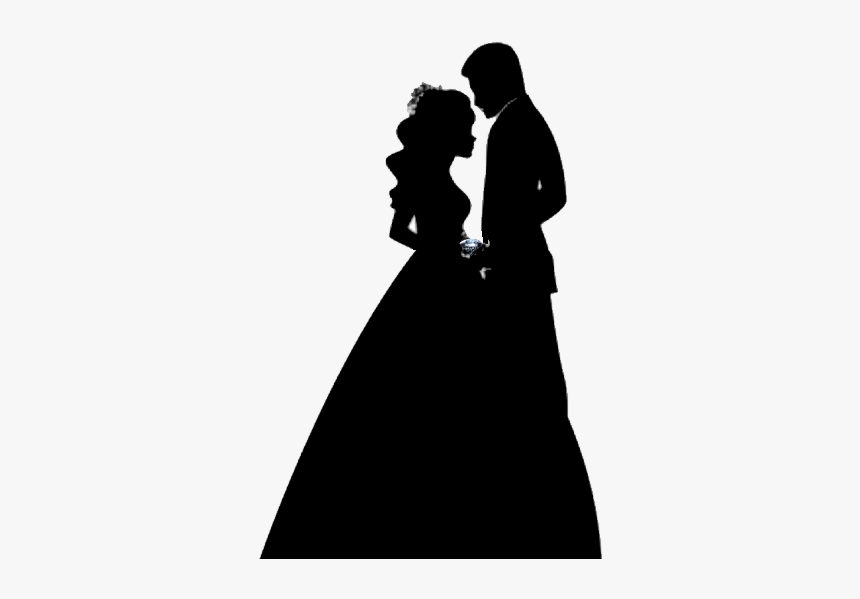 Bride Silhouette, HD Png Download