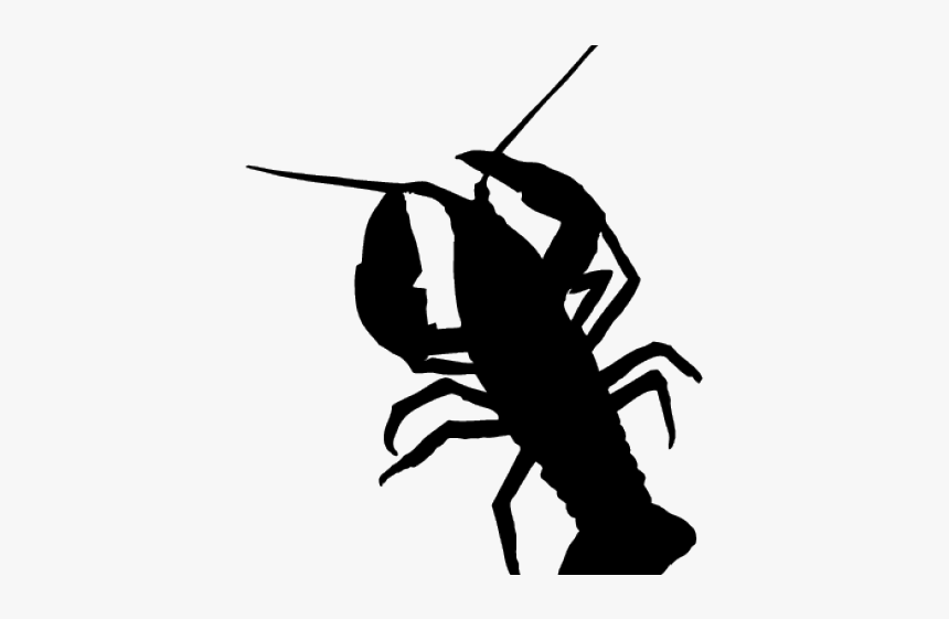 Crawfish Silhouette, HD Png Download