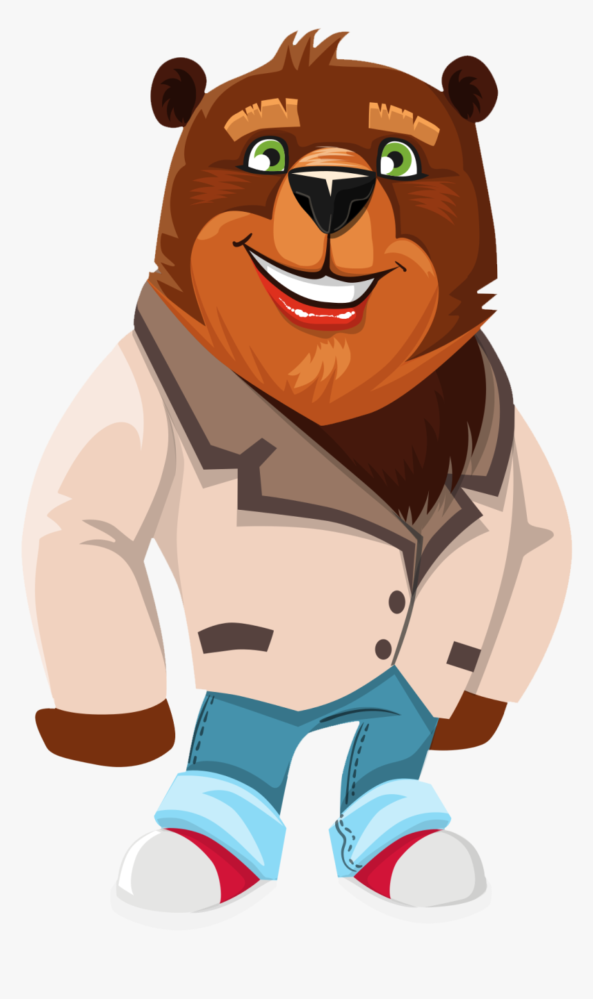 Grizzly-bear - Portable Network Graphics, HD Png Download