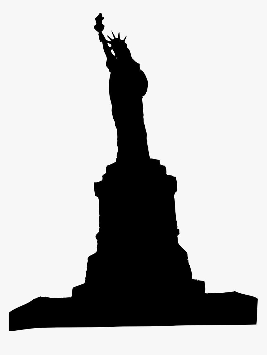 Statue Liberty New Free Picture - Statue Of Liberty Silhouette Png, Transparent Png