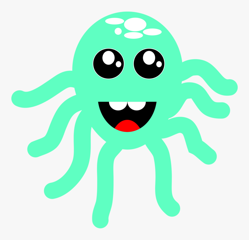 Emoticon,art,octopus, HD Png Download