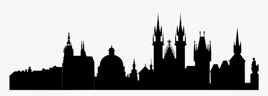 Prague Silhouette, HD Png Download