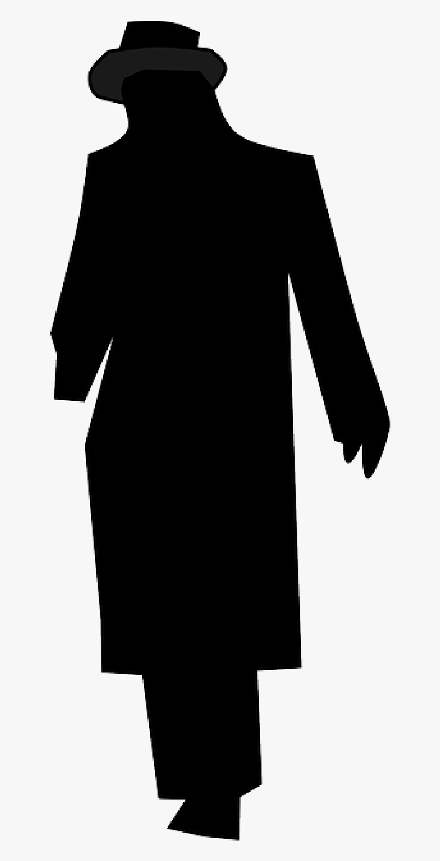 Top, Man, Silhouette, Person, Hat, Night, Walking - Silhouette Man Walking Away, HD Png Download
