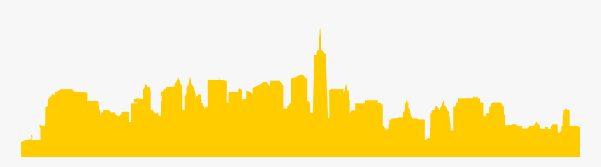 Transparent City Skyline Silhouette, HD Png Download