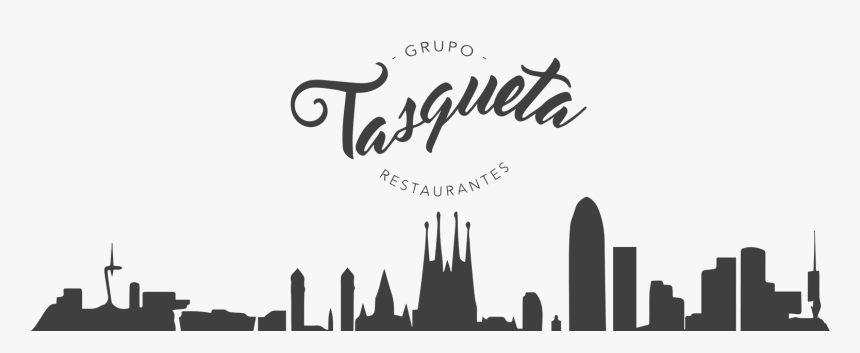 Barcelona Skyline Png, Transparent Png