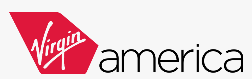 Virgin America Airlines Logo, HD Png Download