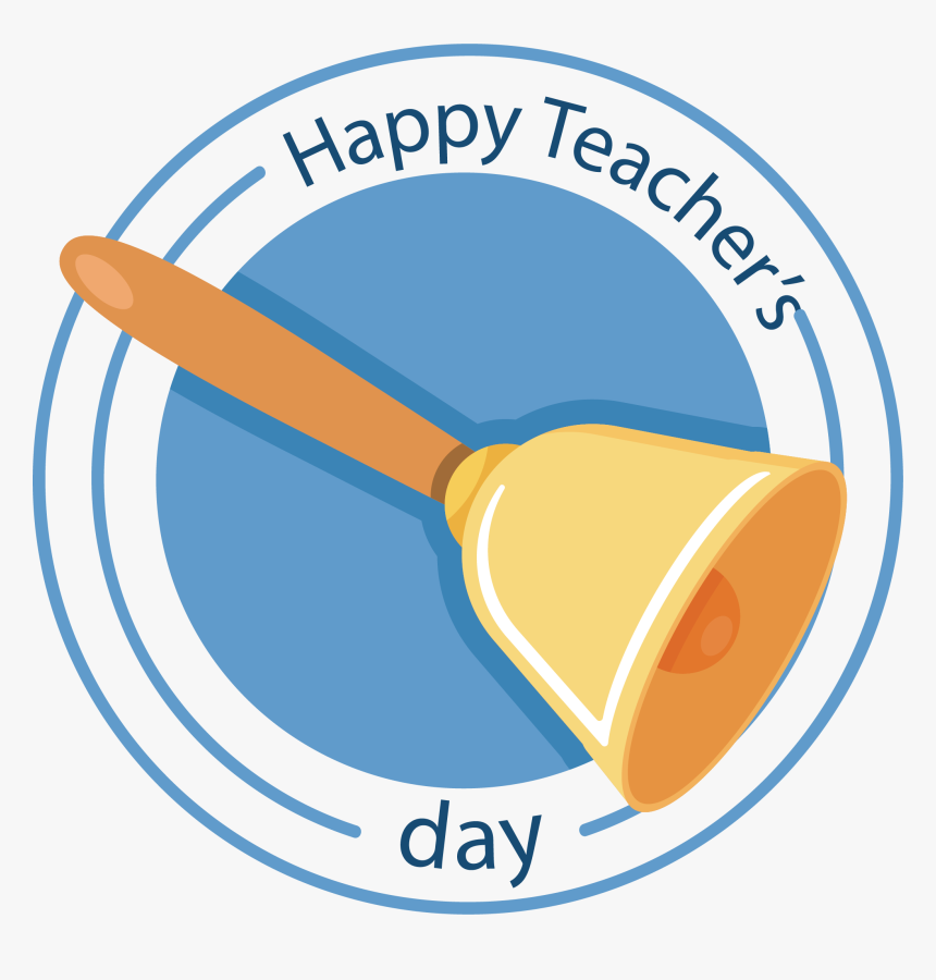 Transparent Teachers Png - Happy Teachers Day Vector Illustrator, Png Download