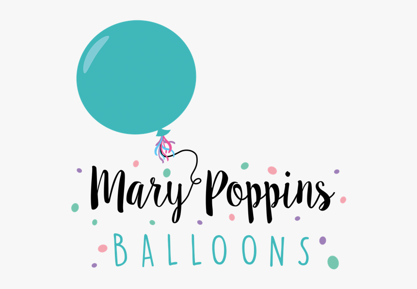 Mary Poppins Balloons - Ballon Mary Poppins, HD Png Download