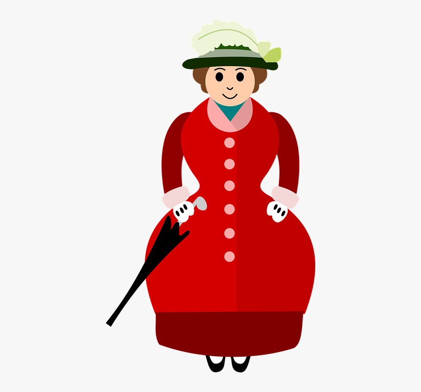 Mary Poppins, Books For Children, Childcare, Red Dress - Mary Poppins, HD Png Download