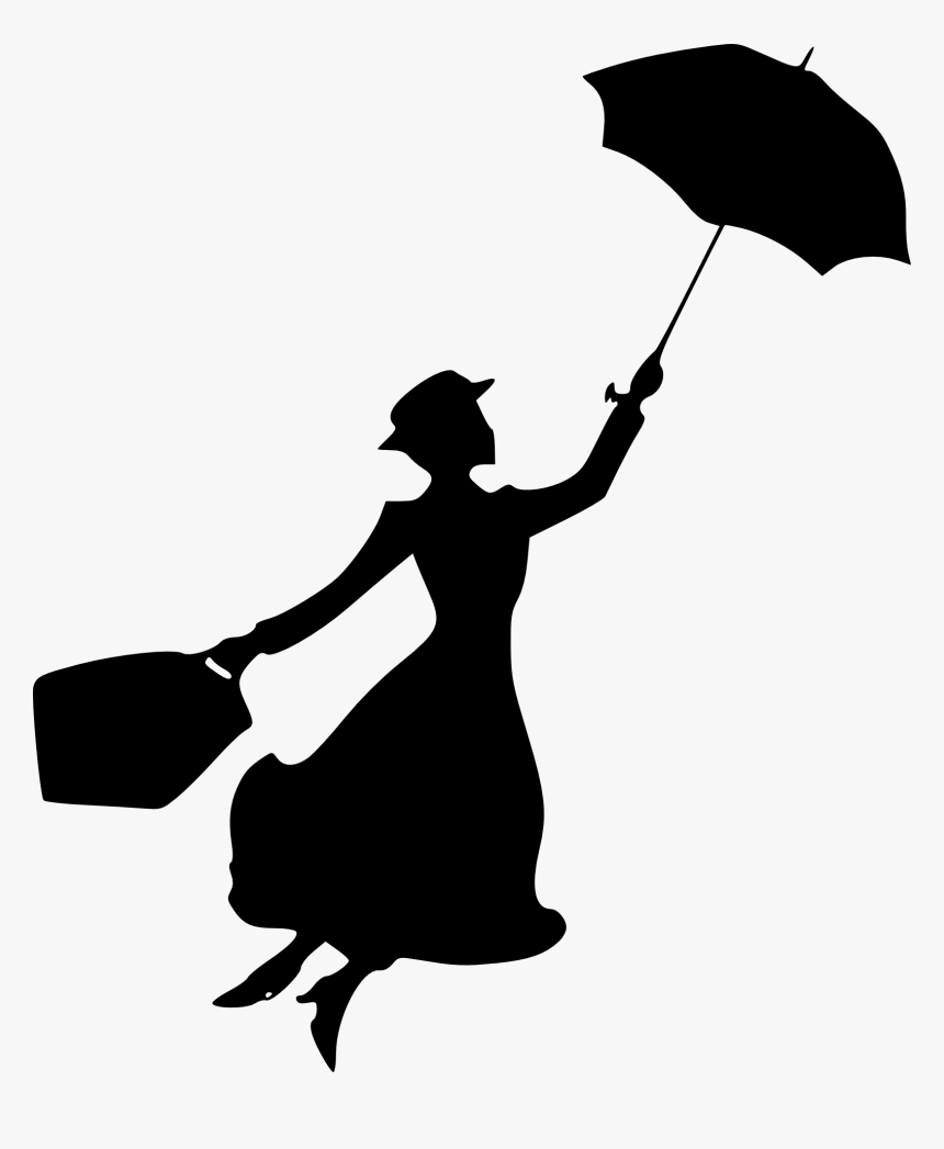 Shadow Of Mary Poppins, HD Png Download