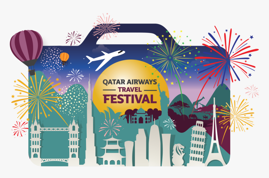 Qatar Airways Travel Festival 2018, HD Png Download