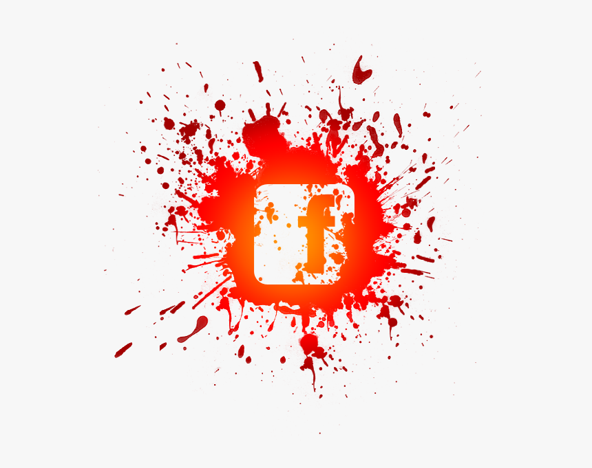 Hardtails On Facebook - Black Paint Splatter, HD Png Download