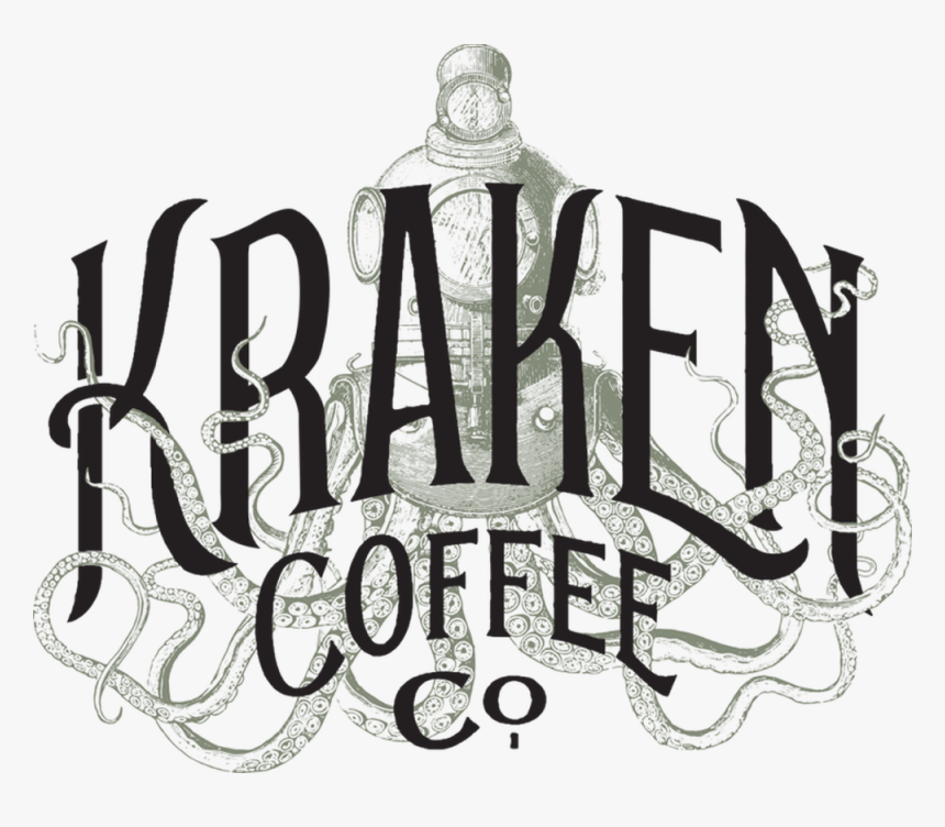 Kraken Coffee Company Logo 
 Class Lazyload Mb-6 - Illustration, HD Png Download