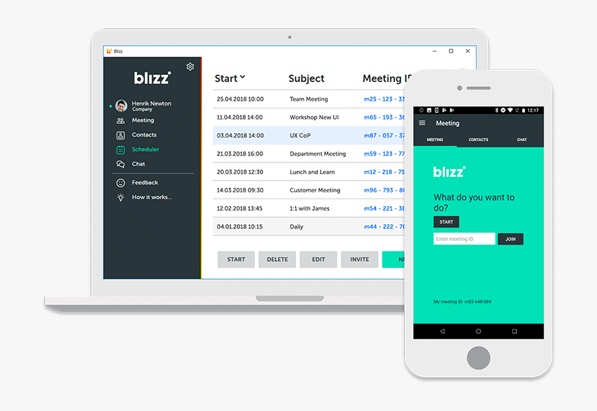 Start And Schedule - Blizz Teamviewer, HD Png Download