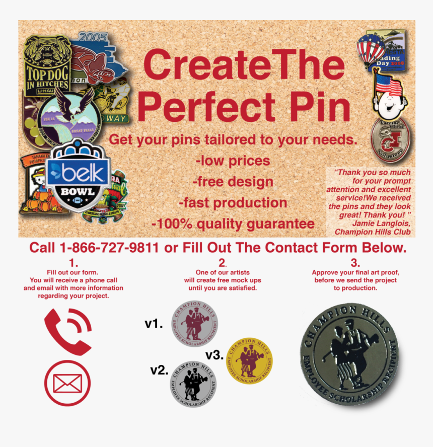 Custom Lapel Pins - Belk Bowl, HD Png Download