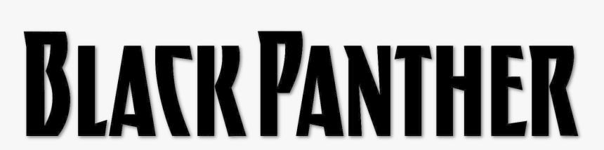 Black Panther Title Marvel, HD Png Download