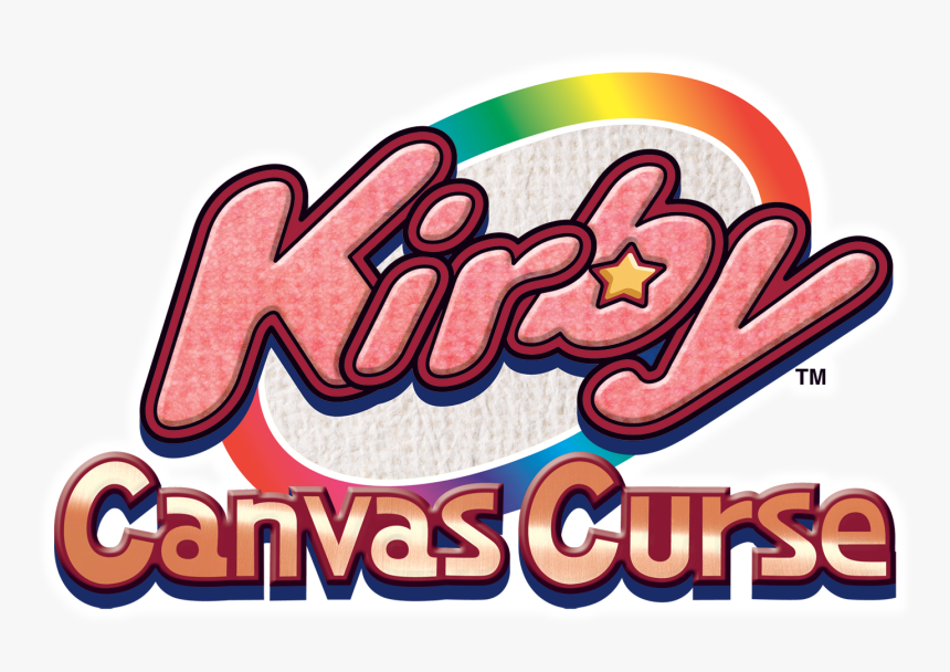 Canvas Curse Logo - Kirby Canvas Curse Logo, HD Png Download