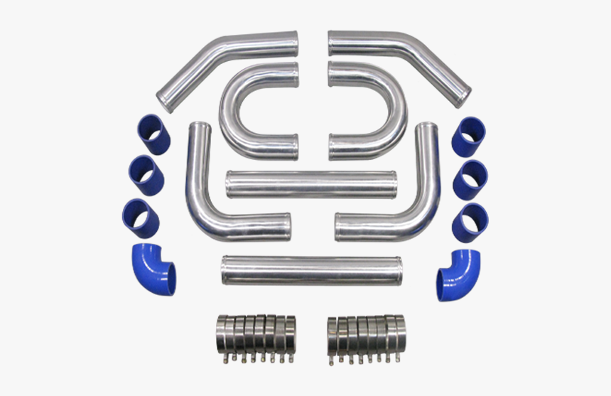 2.5" Universal Turbo Intercooler Piping Kit + Black, HD Png Download