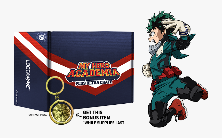 My Hero Academia Loot Crate, HD Png Download