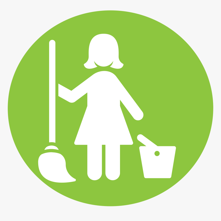 Transparent Clean Clipart Maid Icon Png, Png Download , Transparent