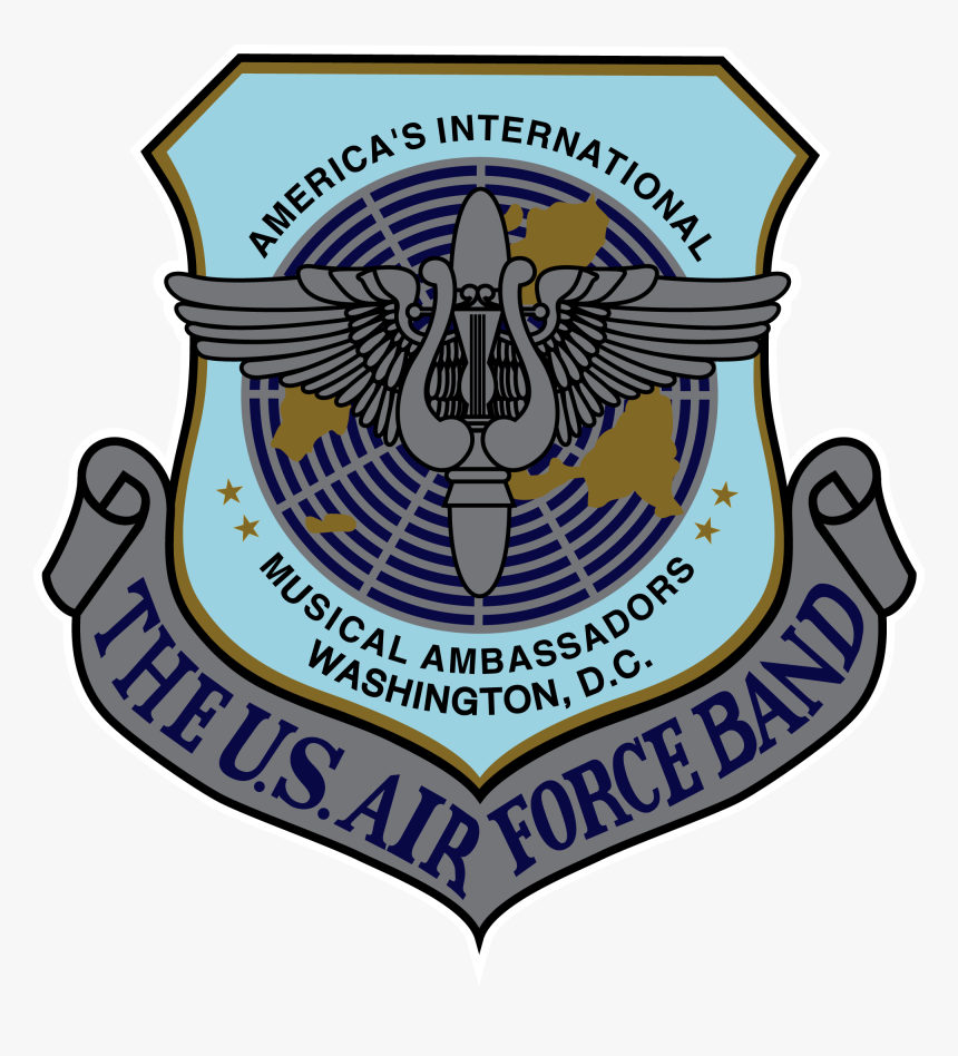 The United States Air Force Band Shield - United States Air Force Band, HD Png Download