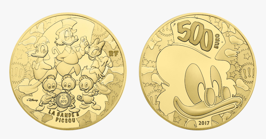 France 500 Euros Coin, HD Png Download