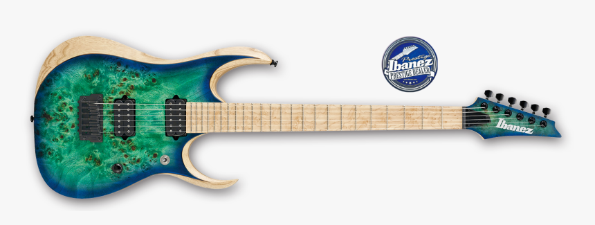 Ibanez Rgdix6mpb - Ibanez Iron Label Rgdix6mpb Surreal Blue Burst, HD Png Download