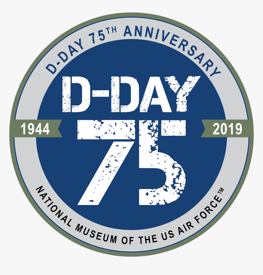 D-day 75th Anniversary Logo - D Day 75th Anniversary Logo, HD Png Download