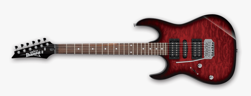 New Ibanez Grx70qal-trb Lefty Electric Guitar - Schecter Omen Extreme 7 Lh, HD Png Download