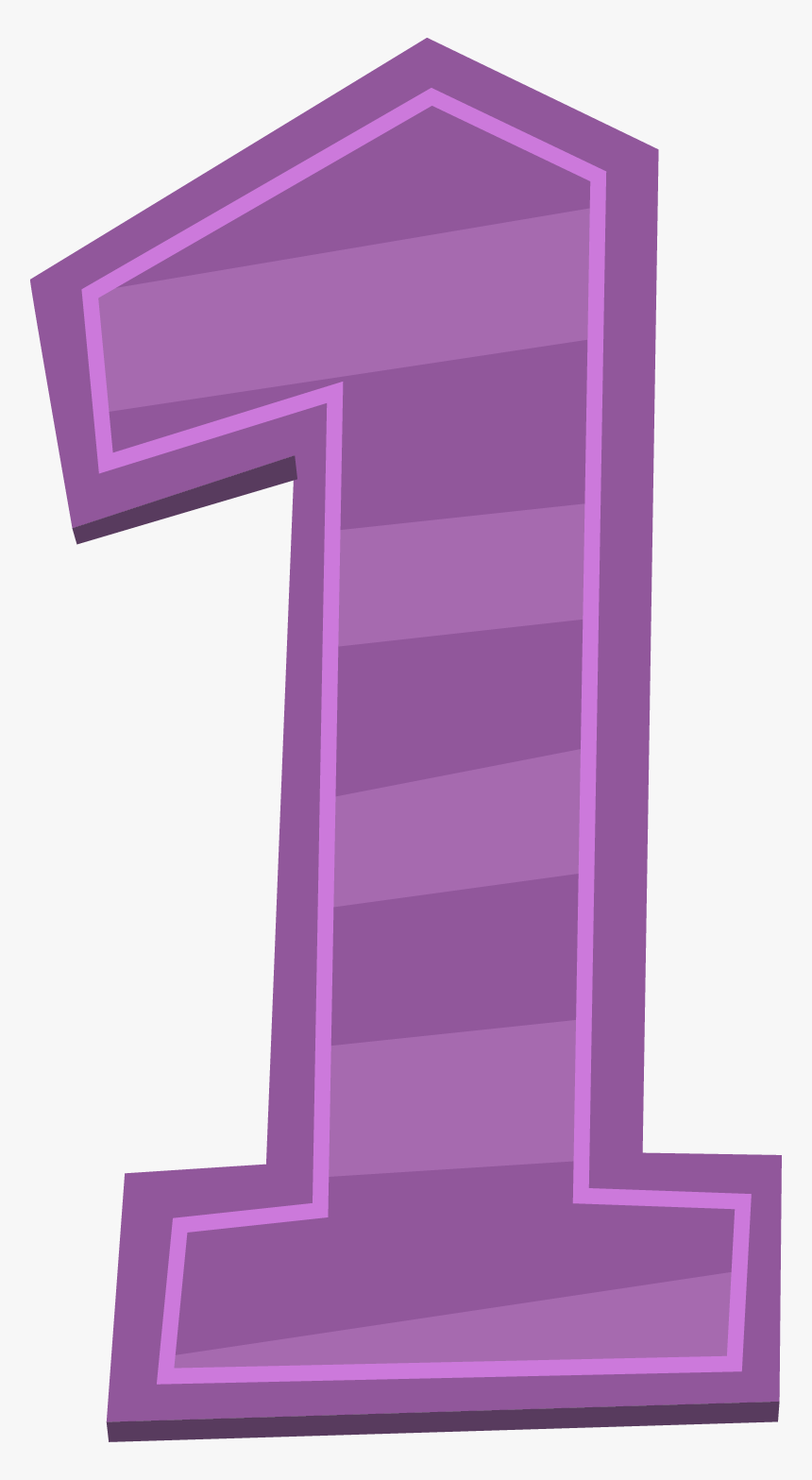 Pencils Books And Dirty Looks - Purple Number 1 Transparent, HD Png Download