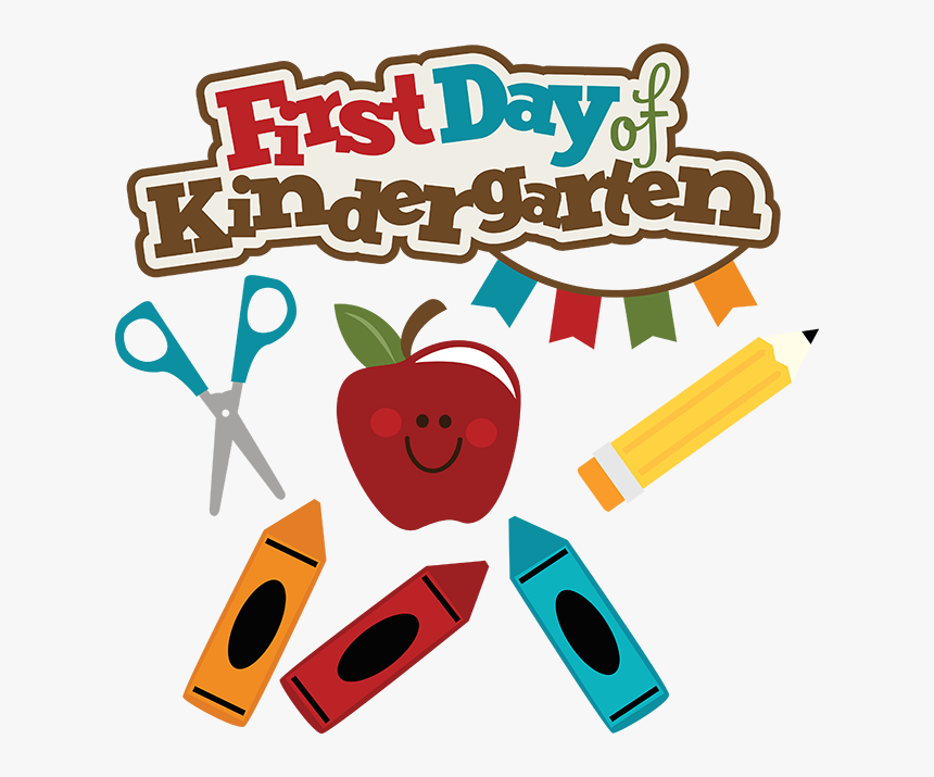 First Day Of Kindergarten Clipart - Kindergarten Clipart, HD Png Download