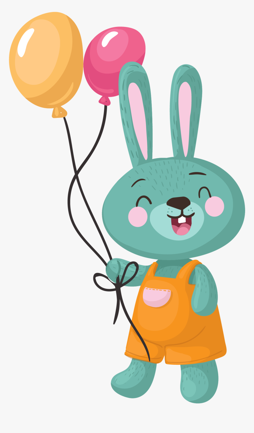 Kindergarten Child Bunny Rabbit European Free Transparent - Rabbit, HD Png Download